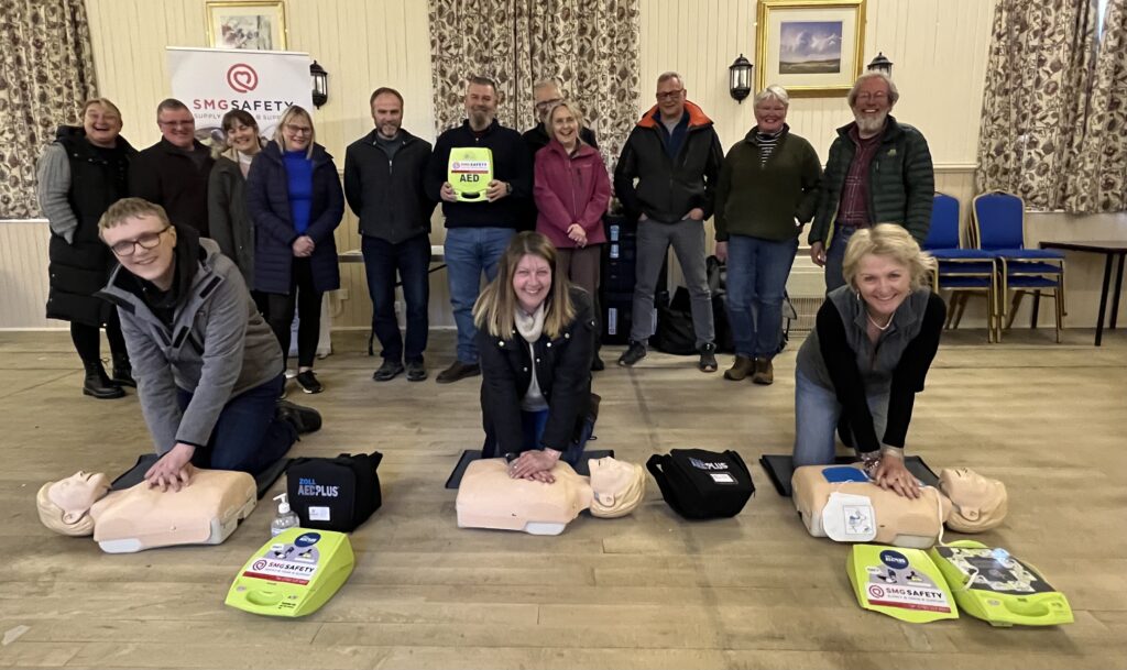 Kinord Hall Defib Course